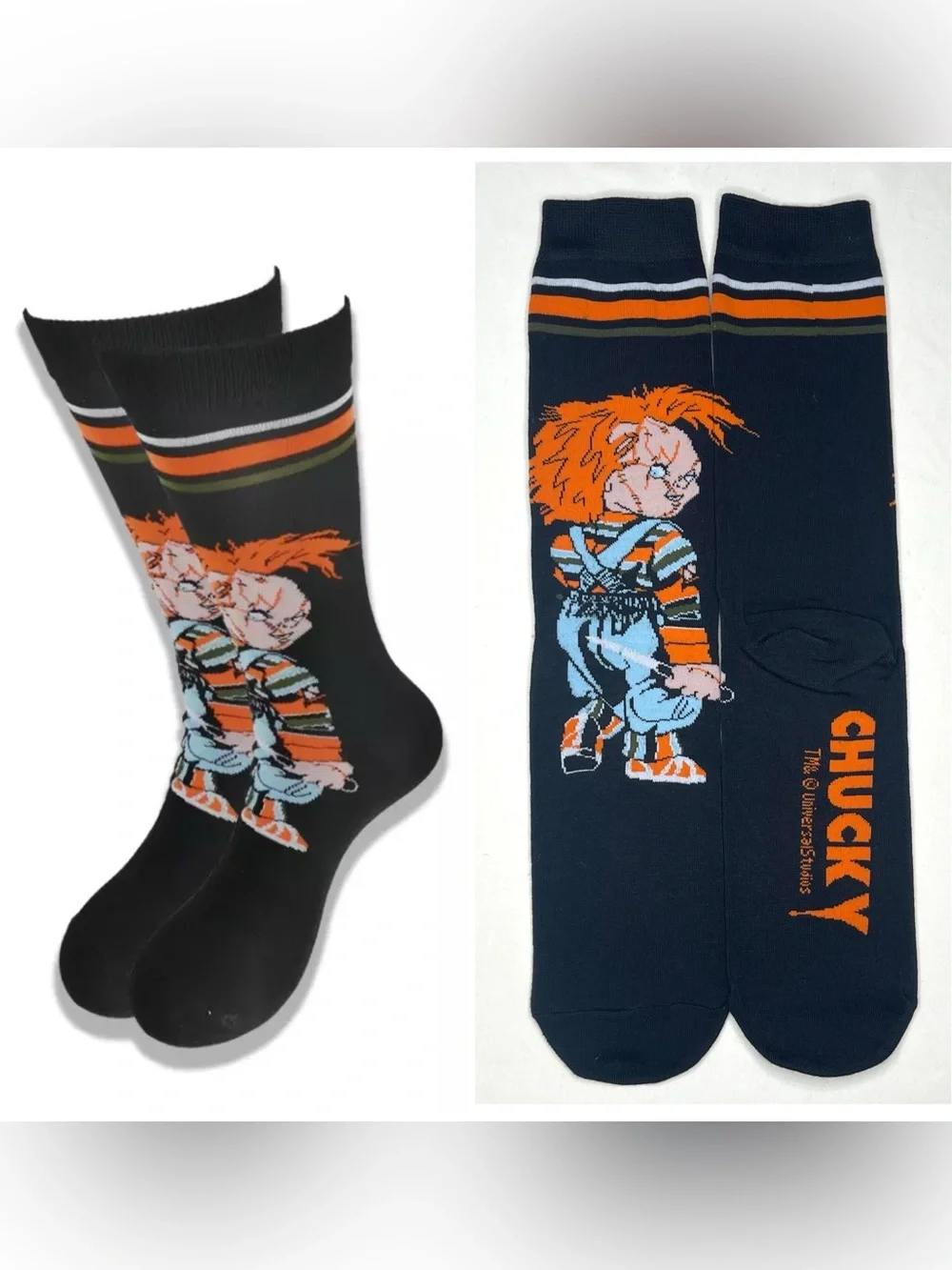 3 Pairs of Chucky 360 design socks